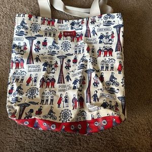 Chalo Seattle Space Needle Tote Bag
